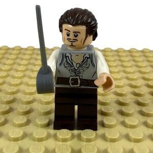 Lego Minifigure‎ Pirates of the Caribbean Will Turner poc026 w/ Scabbard - Pearl